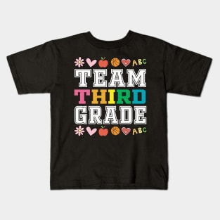 Team 3nd Third Grade - 1st Day of School Kids T-Shirt